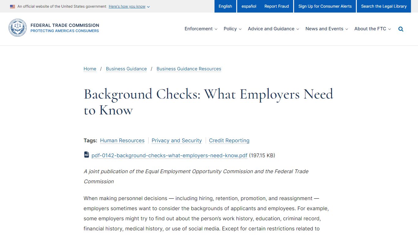 Background Checks: What Employers Need to Know